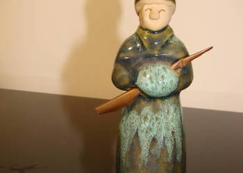 skandynawska figurka sygnowana