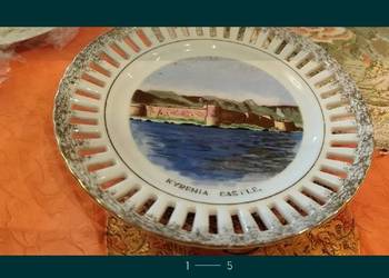 Talerz kolekcjonerski ażurowy porcelana Japonia unikat Talerz kolekcjonerski ażurowy porcelana Japonia unikat