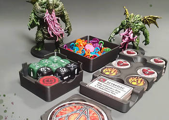 Insert do gry planszowej Cthulhu Death May Die od MBG