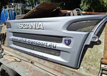 SCANIA 6 P R Ładna Maska Niska Atrapa Maskownica Znaczek Logo Napis Kratka