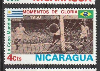NIKARAGUA - MŚ PIŁKA NOŻNA - CZYSTE **