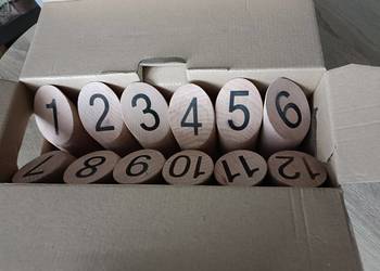 Kręgle fińskie małe, najlepsza gra zręcznościowa, gra plenerowa dla dzieci