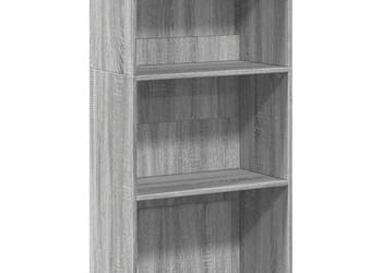 Regał na książki szary dąb sonoma 60x30x114 cm WM-857904