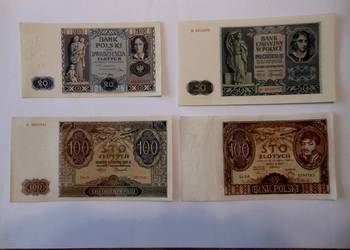 Cztery ciekawe polskie banknoty.