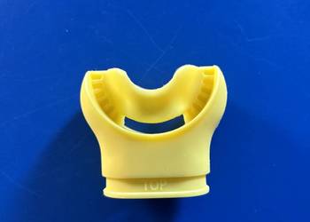 Ustnik Anatomiczny do automatów oddechowych jak i do fajek żółty