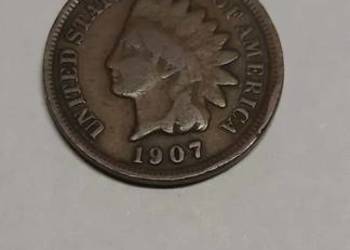 moneta USA 1 cent 1907 (W2)