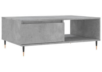 Stolik kawowy szarość betonu 90x60x35 cm WM-827056