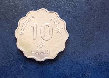 Stare monety  10 lari 1984 Malediwy