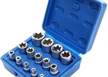 ZESTAW NASADEK TORX WEWNETRZNY E4 E24 14SZT TORXY