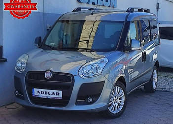 Fiat Doblo 5drzwi, 5os. Nawigacja, podg.fotele, el.szyby x4, cz.park. zare…