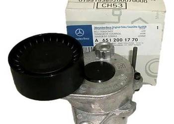MERCEDES OM651 napinacz paska osprzetu klinowego oryginalny + rolka kpl OE