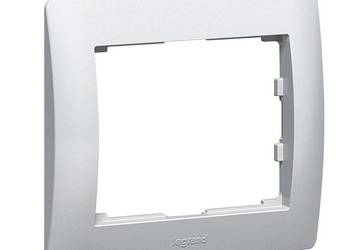 Legrand Sistena ramka pojedyncza Srebrna 771301
