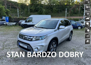 Suzuki Vitara 1.6i-120km-Bezwypadkowy-Navi-Kamera-Skóra-2xPDC-Keyless-GO-Ś…