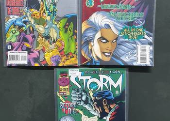 Storm - 3 oryginalne komiksy Marvel USA 1996 rok