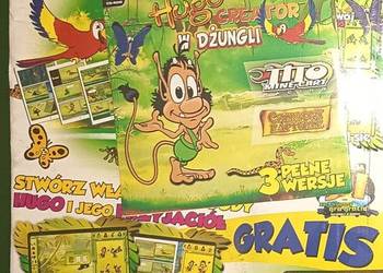 Hugo Creator w dżungli Gry Turbo 5/2011, ZAFOLIOWANE, kreator komiksu