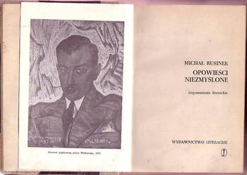 (8407) OPOWIEŚCI NIEZMYŚLONE – MICHAŁ RUSINEK