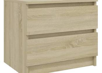 vidaXL Szafka nocna, dąb sonoma, 50x39x43,5 cm(SKU:806199)