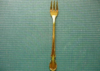 Widelec pozłacany Reflection