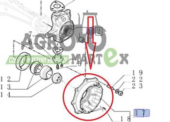 47924204,  87543151, 87341364, 5156065 PIASTA KOŁA CNH