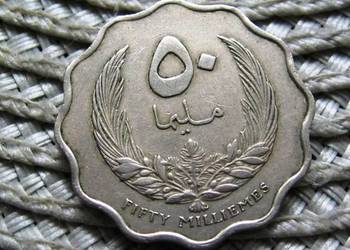 Libia 50 Milimes 1965r