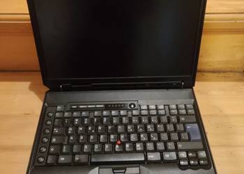 Retro Laptop IBM ThinkPad A31, dwie baterie