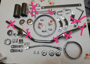 WFM WSK jawka Dniepr nowe chromy