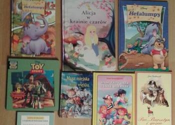 kolekcja książek dla dzieci bajki, wiersze, lektury