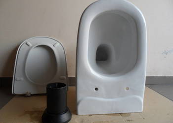 misa muszla do stelaża WC ROCA  + deska + rura