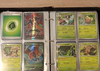 Oryginalne karty Pokèmon energy glass. Niektóre są HOLO.