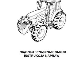 FORD/NEW HOLLAND 8670 8770 8870 i 8970 instrukcja napraw po Polsku