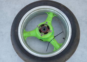 Koło Tył Proste 17 x 5.00 Opona Zabierak Kawasaki Zx6f Zx6r Zx600f Zx6 Zx 9