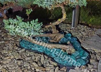 Szkło ozdobne szkło gabion Gabiony szkło ogrodowe bryły szklane