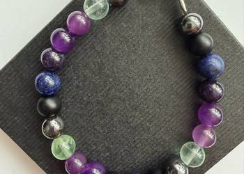 Bransoletka damska z kamieni naturalnych