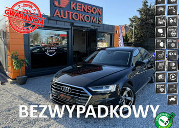 Audi A8 Bezwypadkowy, Kamery 360, Podgrzewane wentylowane fotele, Matrix, …