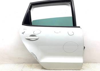 DRZWI PRAWY TYŁ LC9A VW POLO V Hatchback Pure White