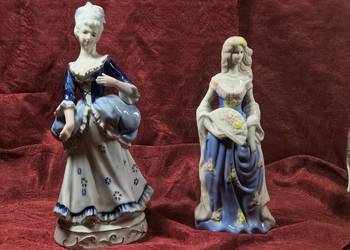 Dwie piękne porcelanowe figurki!