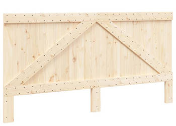 Wezgłowie łóżka 200x104 cm lite drewno sosnowe WM-358402