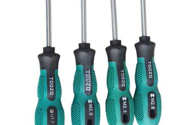 Zestaw śrubokrętów wkrętaków widełki widełkowe typ U 1,7 2,0 2,3 2,6 mm