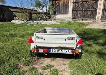 Przyczepka samochodowa lekka