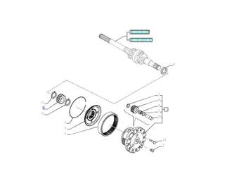 84262815 Koło zębate PUM CVT Steyr 6000 Magnum MXM CNH ORG 84262815 Koło zębate PUM CVT Steyr 6000 Magnum MXM CNH ORG