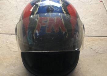 Kask Motocyklowy FM w dobrym stanie
