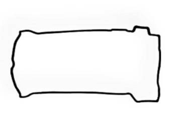 MERCEDES OM668 Uszczelka pokrywy zaworow ORYGINAL