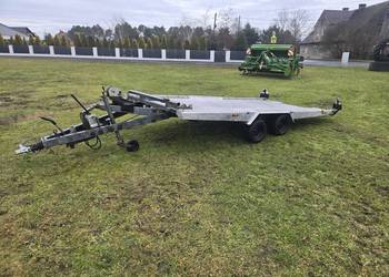 Laweta przyczepa Eder Uchylna Aluminiowa DMC 3000 kg 3 tony koła r 10
