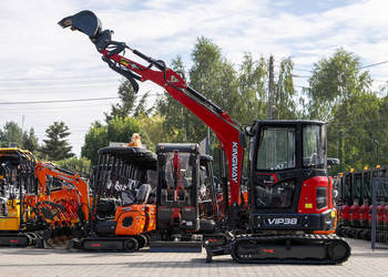 Minikoparka KINGWAY waga 4000 kg, silnik KUBOTA + leasing VIP38 2025 rok