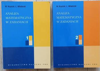 Analiza matematyczna w zadaniach cz. 1 i 2 Krysicki Włodarski