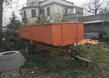 Wywrotka jednoosiowa 8t rolnicza