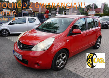 Nissan Note zarejestrowany, ubezpieczony. Gwarancja. Polecam !!! I (2005-2…