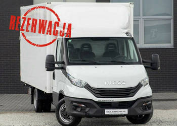 Iveco Daily 35C16 2.3 KONTENER + WINDA dHollandia 750kg koła bliźniaki UDT…
