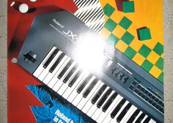 Roland JX-1 Performance Synthesizer - broszura informacyjna