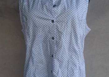 elegancka bluzeczka nowa xxl plus size bez rękawow kołnierzy